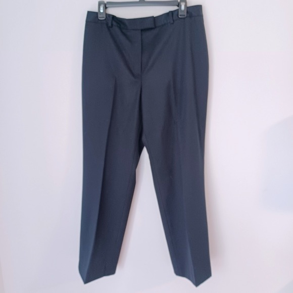 Brooks Brothers Pants - Brooks Brothers Caroline Fit Navy Blue 100% Wool Dress Pants Trousers Womens 12